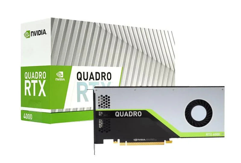 NVidia Quadro RTX4000 PCIe Workstation Card 8GB GDDR6 3xDP1.4 5K